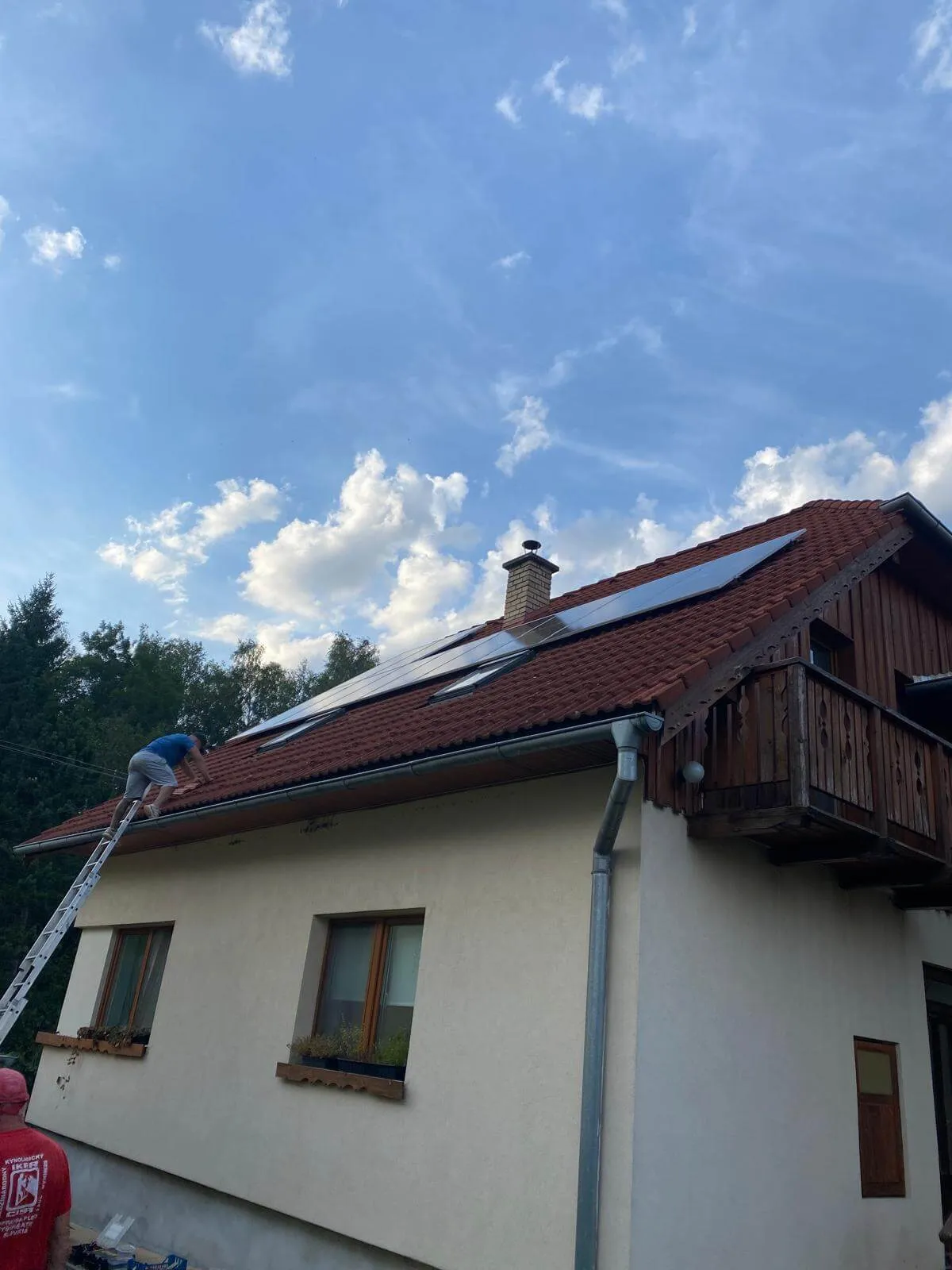 Fotovoltika na rodinnom dome — Smrečany, fotka 4 z 4
